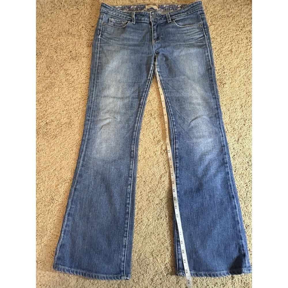 Paige Jeans Women's Size 29 Hollywood Hills‎ Bootcut Made in USA Blue Denim 90's - Picture 5 of 9